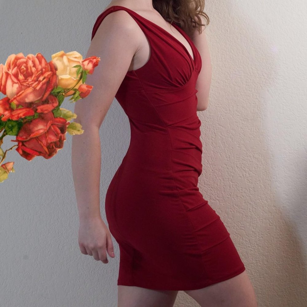 Sexy Red Bodycon Dress